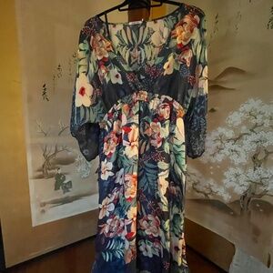 JOHNNY WAS Silk Dress